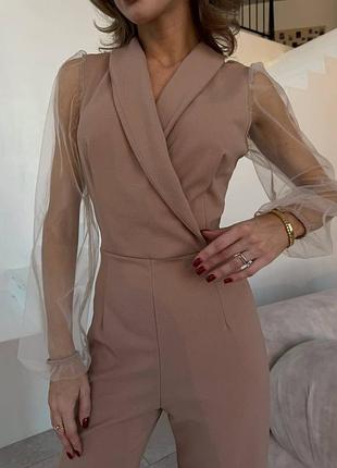 Женский комбинезон в трех цветах