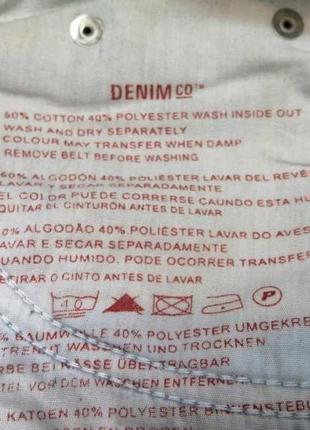 Бриджи denim co, в отличном сост.7 фото