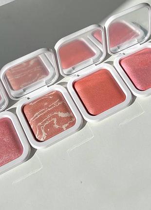 Запеченные сияющие румяна bogenia match radiant baked blush