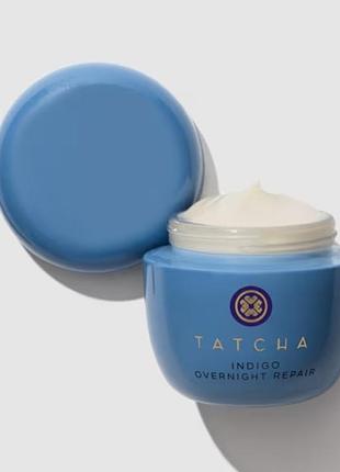 Розкішний зволожуючий нічний крем гель tatcha indigo overnight repair 50 мл