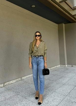 Джинси zara mom fit