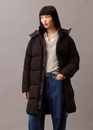 Куртка calvin klein еко пуховик пальто зимове