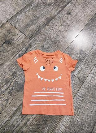 Футболка бавовняна, baby club, р. 80-86, 12-18 міс.