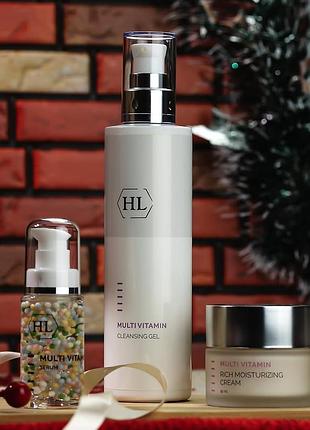 Multi vitamin cleansing gel holy land - очищуючий гель мультивітамін з вітамінами холі ленд