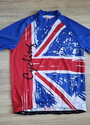 Джерси вело футболка crane