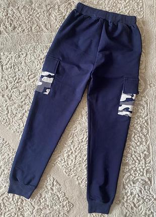 Детские спортивные штаны для мальчика 134 lizi kids