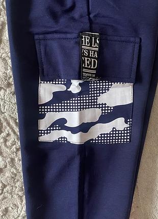 Детские спортивные штаны для мальчика 134 lizi kids