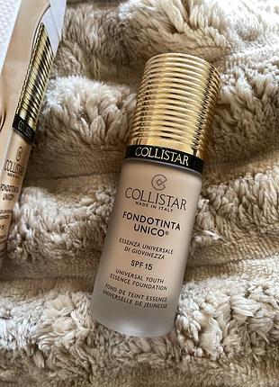 Тональна основа для обличчя  collistar 3r rose beige , тоналка , тональний крем 🧴