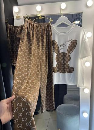 🐇 стильна піжама 3-в-1 —нас всі купують🐇