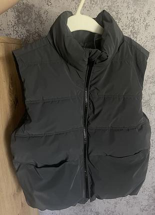 Жилетка zara безрукавка