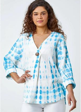 Блуза из коттона roman
