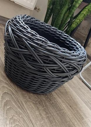 Кашпо из ротанга с узором, 12 л 6