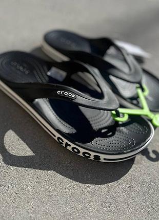 Crocs bayaband flip black в'єтнамки унісекс усі розмір crocs crocs bayaband flip black