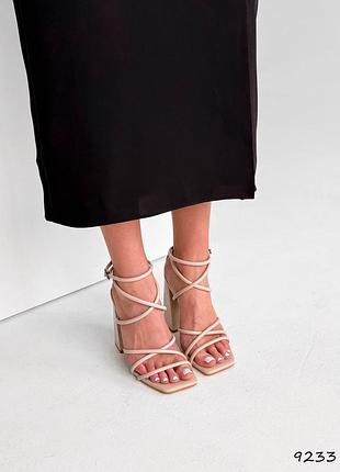 Босоножки женские экокожа