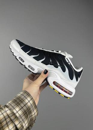 Nike air max plus white black metallic pewter 9
