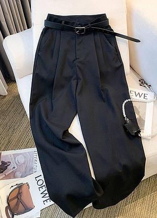 Женские базовые деловые прямые брюки