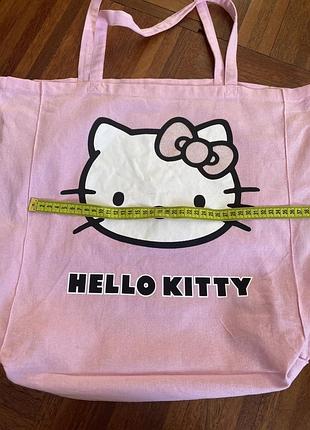 Нова бавовняна еко сумка шопер primark hello kitty uk 🇬🇧