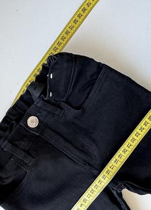 Джинсы черные стильные 4
