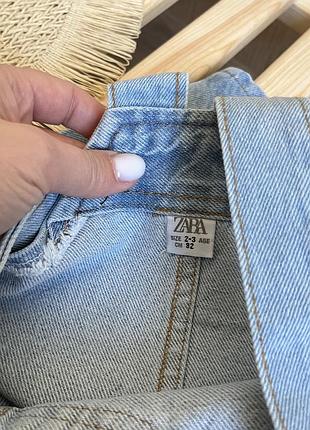 Джинсовий сарафан в стилі zara 3