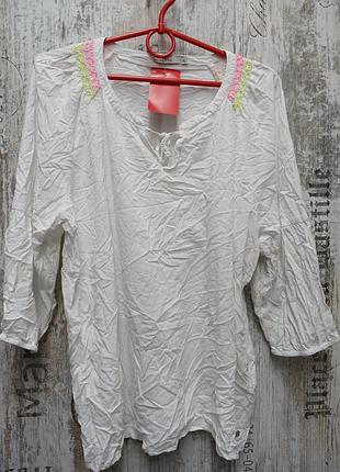 Блуза блузон 100% вискоза