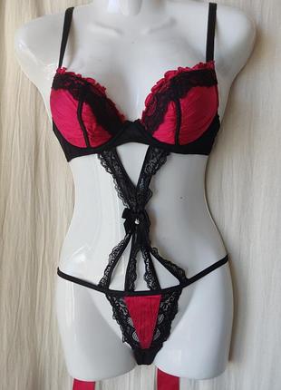 Боди стринги ann summers шелк натуральный