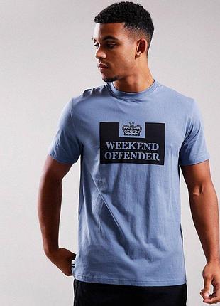 Оригинальная футболка weekend offender mcmoney t-shirt stormy / black