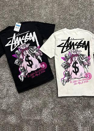 Футболка stussy money angel
