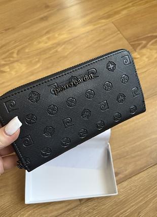 Pierre cardin шкіряний гаманець