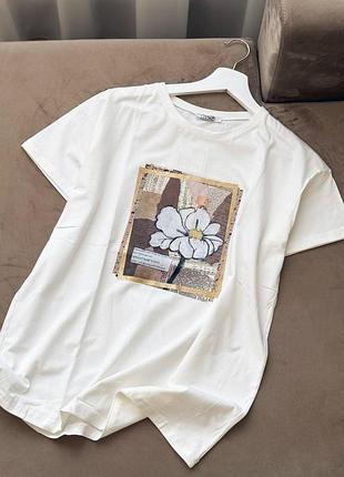 Футболка з принтом