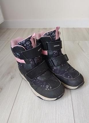 Geox сапожки для девички gore- tex