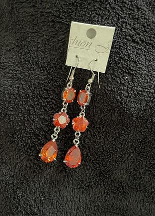 Длинные серьги