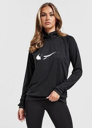 Nike running dri-fit   женская спортивная-беговая кофта/лонгслив
