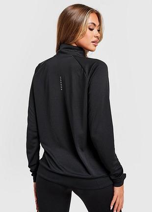 nike suede running dri-fit   женская спортивная-беговая кофта/лонгслив2 фото