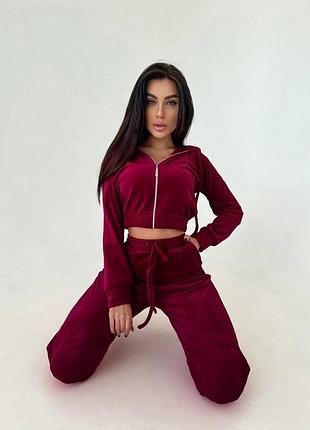 Костюм велюровий, велюр, плюшевий