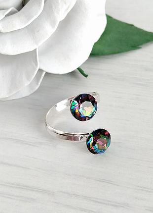 Каблучка swarovski