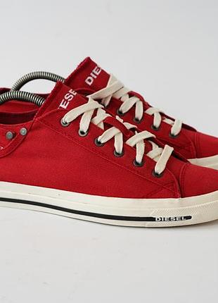 Кеди кросівки чоловічі червоні diesel розмір 42-43