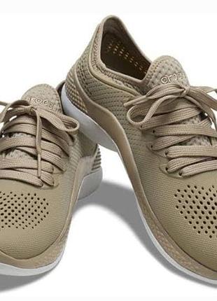 Crocs literide 360 pacer кроссовки мужские крокс лайтрайд хаки, оригинал м11/45-46/29см.