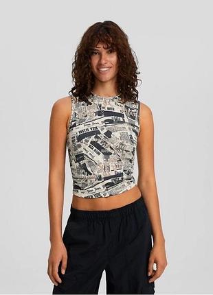Топ от bershka