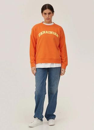 Світшот помаранчевий