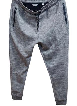 Next slim fit серые приталенные джоггеры раз.м