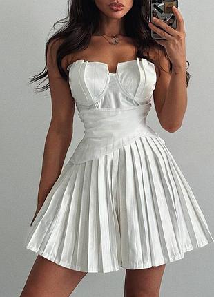 Распродажа комбез prettylittlething ромпер платье с шортами