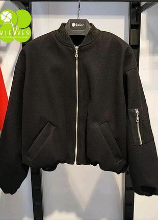 Стильный  кашемировый бомбер