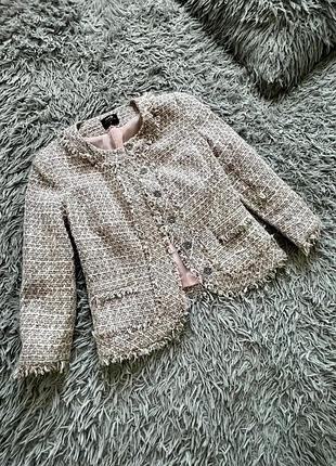 Жукет пиджак в стиле chanel коко шаннель