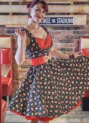 Платье пинап