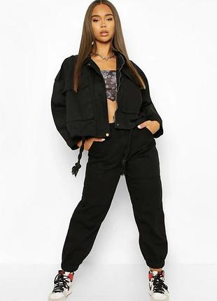 Джинсова куртка oversize boohoo