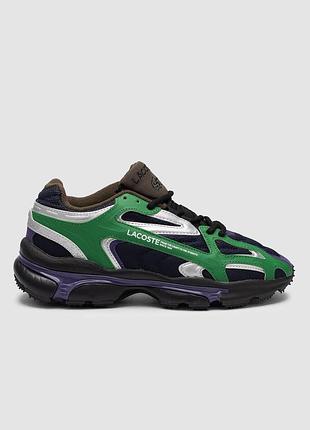 Lacoste l003 green/silver/blue