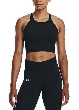 Жіночий кроп топ, майка under armour rush оригінал.