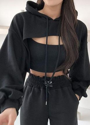 Кроп-худи