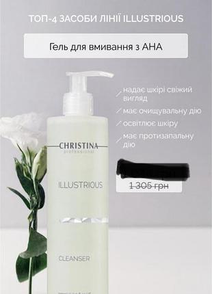 Illustrious - гель для вмивання з ана