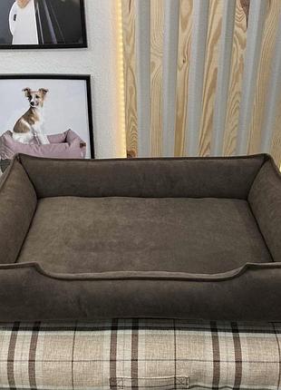 Лежак для собак лежанка для собаки зі знімним чохлом лежанки для кота